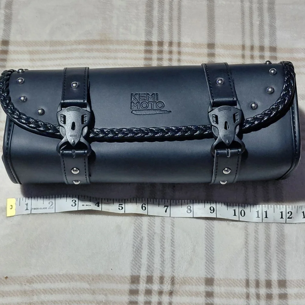 Kemi Moto Black Motorcycle Tool Bag